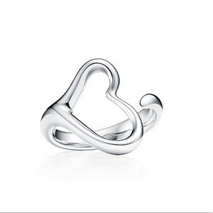 Tiffany open heart ring